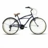Bicicleta BEACH CRUISER HOMBRE 26" AZUL OSCURO 6 VEL SHIM Talla M