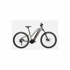Bici EBIKE Eléctrica LAPIERRE MTB OVERVOLT HT 5.5 Mixta Gris-Rosa