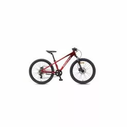 BICI JUNIOR ALUMINIO MONTY 24" KX7D DISCO HIDRAULICO ROJO