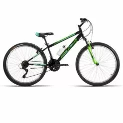 BICI MTB 26" JL-WENTI "MICROSIFT" C/SUSP VERDE. 21VEL