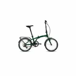 Bici Plegable Aluminio MONTY SOURCE Plegable 6V. V-Brake Verde