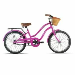 BICICLETA CTB 20" FUXIA 6 VELOCIDADES SHIMANO "SAND100"