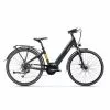 Bicicleta Ebike CONOR WYCK E-CITY SUSP 28" Negro