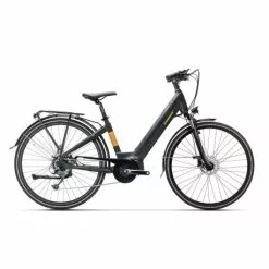 Bicicleta Ebike CONOR WYCK E-CITY SUSP 28" Negro