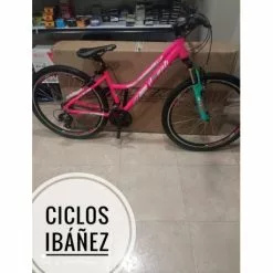 BICICLETA JL-WENTI 26" MUJER ALUM SHIMANO 2023 ROSA