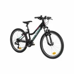 Bicicleta Junior Biocycle Elixir Lady "24" Negro-rosa
