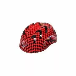 Casco Infantil Rojo/negro Modelo "CARS"