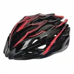 Casco Rojo/negro Modelo Mv37-a