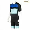 MAILLOT CORTO "GEAK" SUPERIOR NEGRO/AZUL -Bicicletas Ventas 2023 maillot corto geak superior negroazul