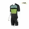 MAILLOT CORTO "GEAK" SUPERIOR NEGRO/VERDE -Bicicletas Ventas 2023 maillot corto geak superior negroverde