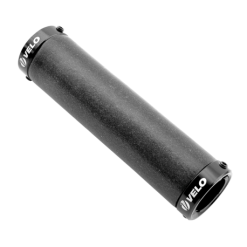 Par Puños Bici VELO 130mm 100% Silicona Ultraligera. Sujeción Lock-on Doble Tornillo