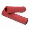 PAR PUÑOS SILICONA ROJO 18.5x28.5x130mm -Bicicletas Ventas 2023 par punos silicona rojo 185x285x130mm