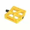 Pedales Bmx Nylon Amarillo 9/16" 110x100mm Union -Bicicletas Ventas 2023 pedales bmx nylon amarillo 916 110x100mm union