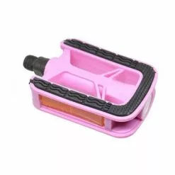 Pedales Plastico Rosa Rosca 9/16"