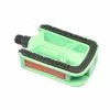 Pedales Plastico Verde Rosca 9/16" -Bicicletas Ventas 2023 pedales plastico verde rosca 916