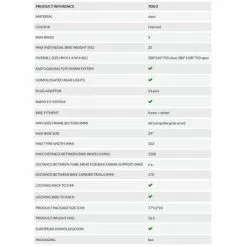 PORTABICICLETA PARA 3 BICIS AL GANCHO MODELO PURE INSTINCT -Bicicletas Ventas 2023 portabicicleta para 3 bicis al gancho modelo pure instinct 1